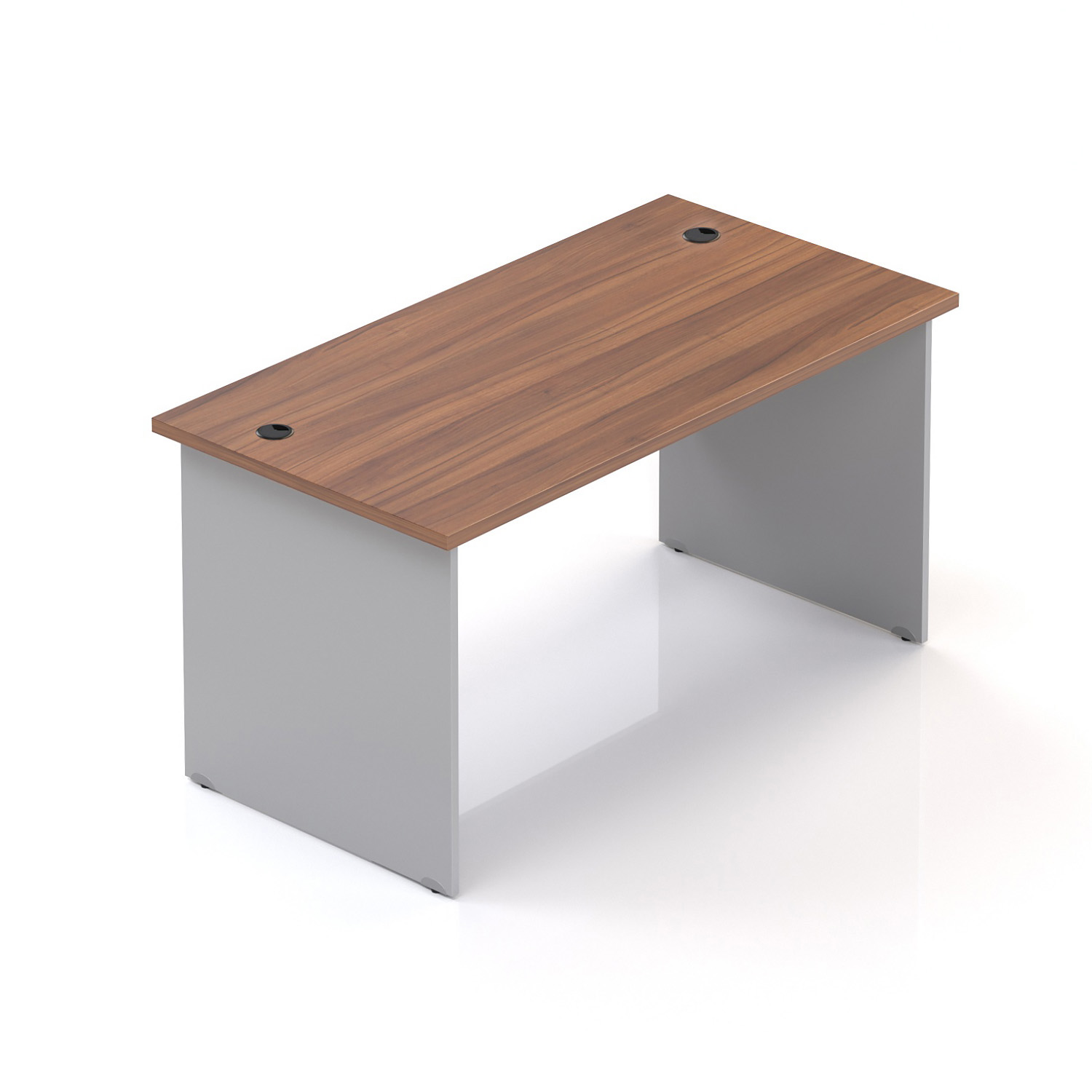 Kancelářský stůl Komfort, dřevěná podnož, 140x70x76cm - BKA14 19