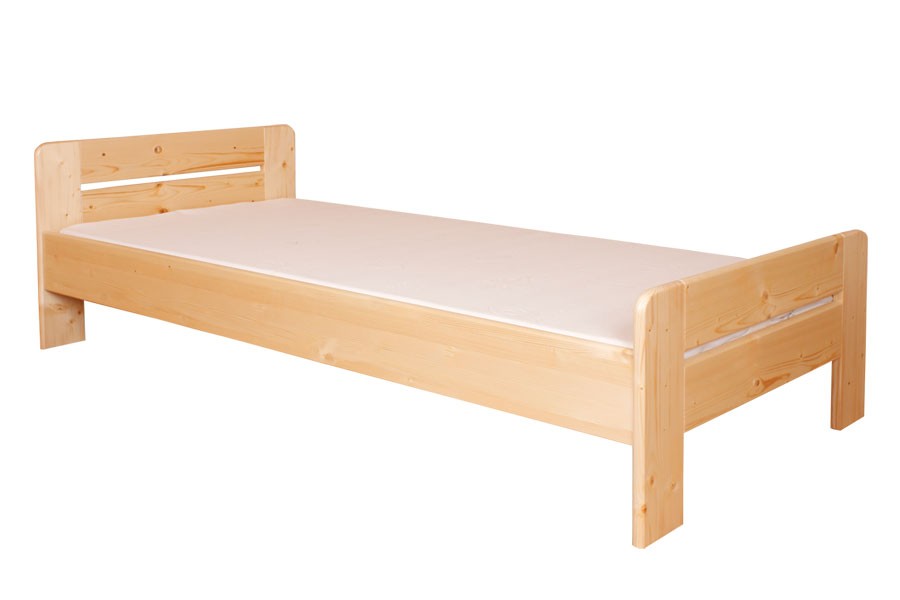Bradop Jednolůžková postel 80 x 200, masiv smrk B465