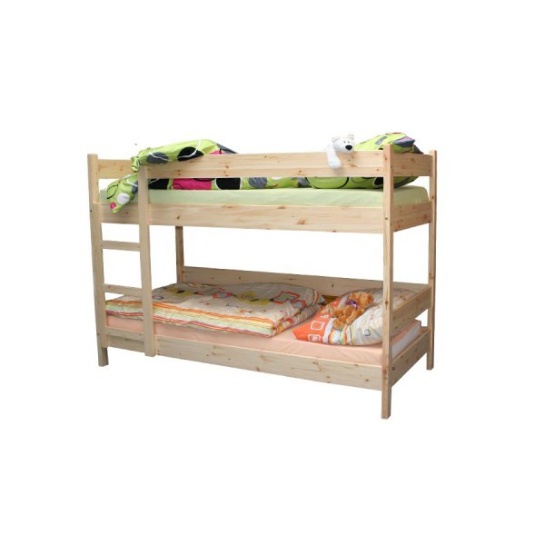 Bradop Patrová postel 90 x 200, masiv smrk B481