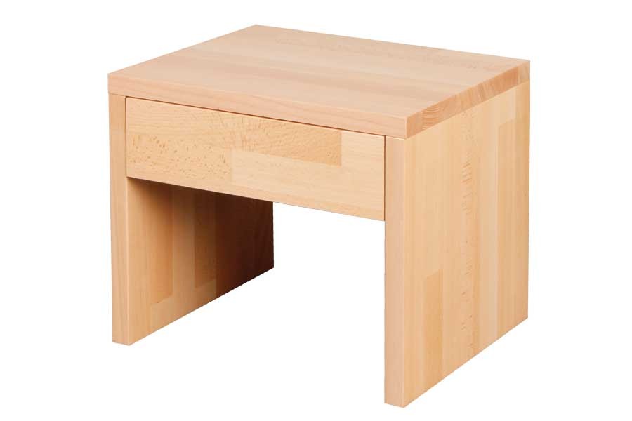 Bradop Noční stolek se zásuvkou VÍTEK, buk L016