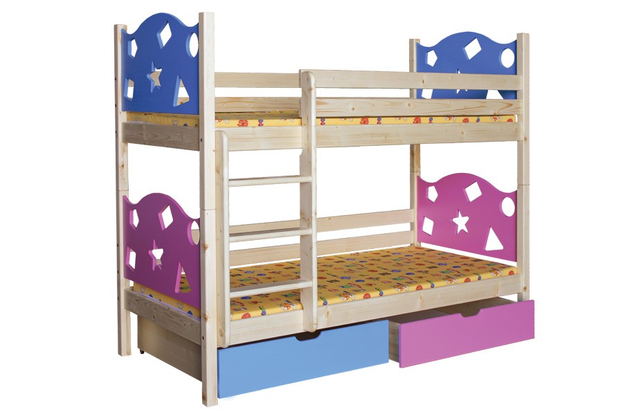 Bradop Patrová postel VALENTÝN B413-90x200