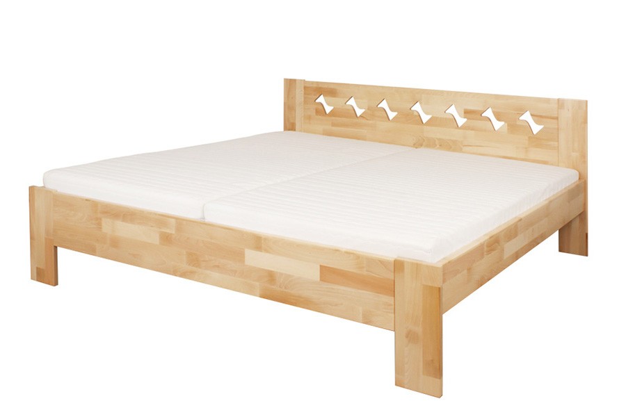 Bradop Manželská postel BÁRA 180 x 200, masiv buk L049
