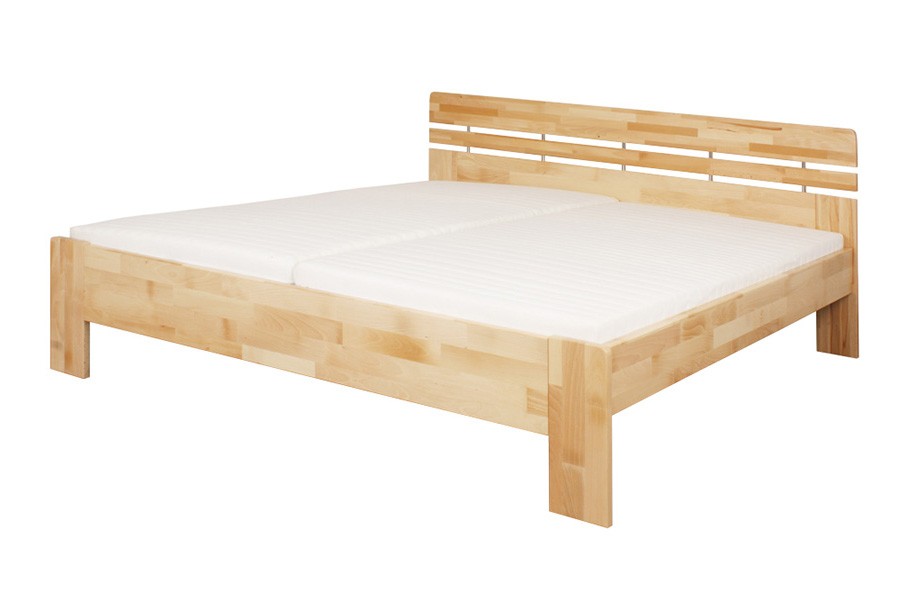 Bradop Manželská postel DANIELA 180 x 200, masiv buk L046