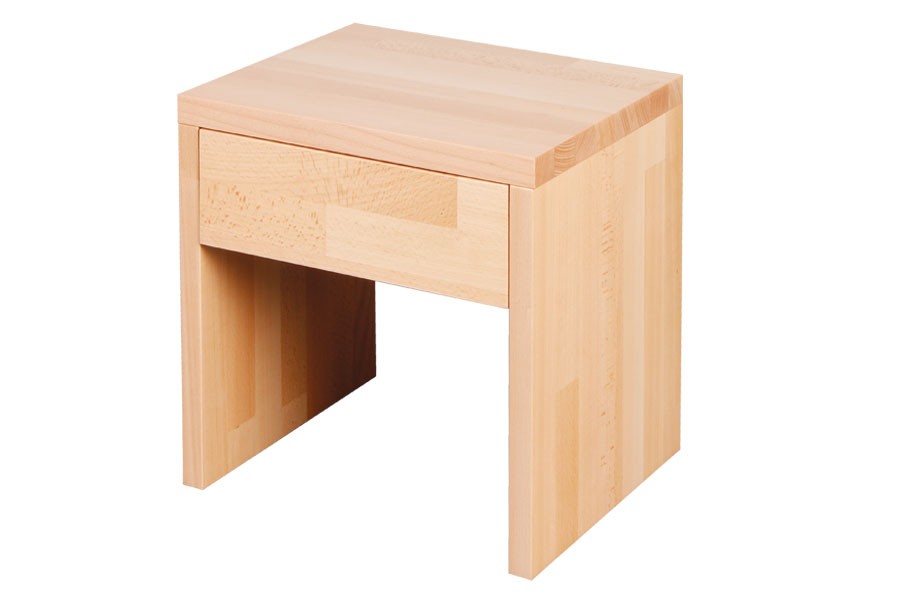 Bradop Noční stolek se zásuvkou VÍTEK 2, buk L018