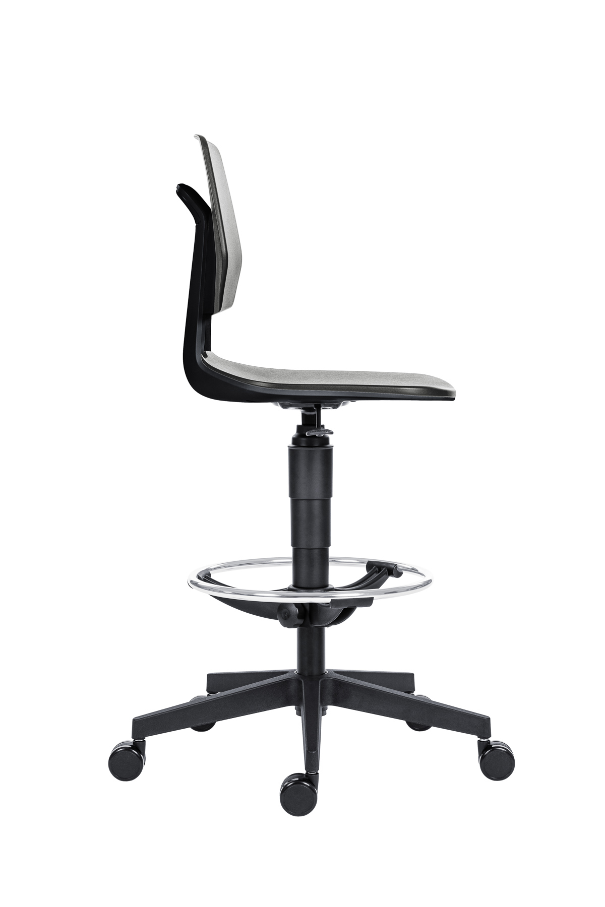 Kancelářská židle 1260 ALLOY RAM CERNY PL.CERNA B.PLAST EXT KOL