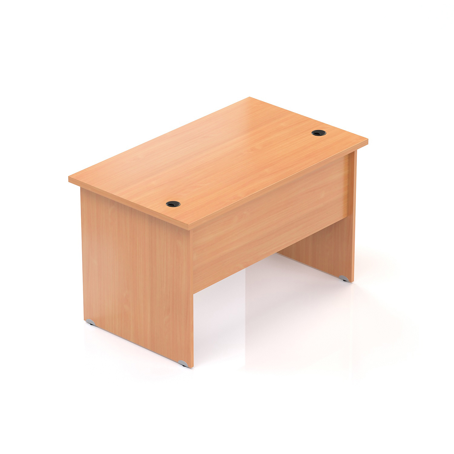 Kancelářský stůl Komfort, dřevěná podnož, 120x70x76 cm - BKA12 11