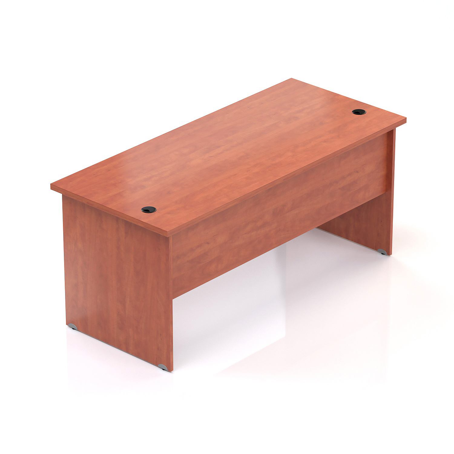 Kancelářský stůl Komfort, dřevěná podnož, 160x70x76 cm - BKA16 03