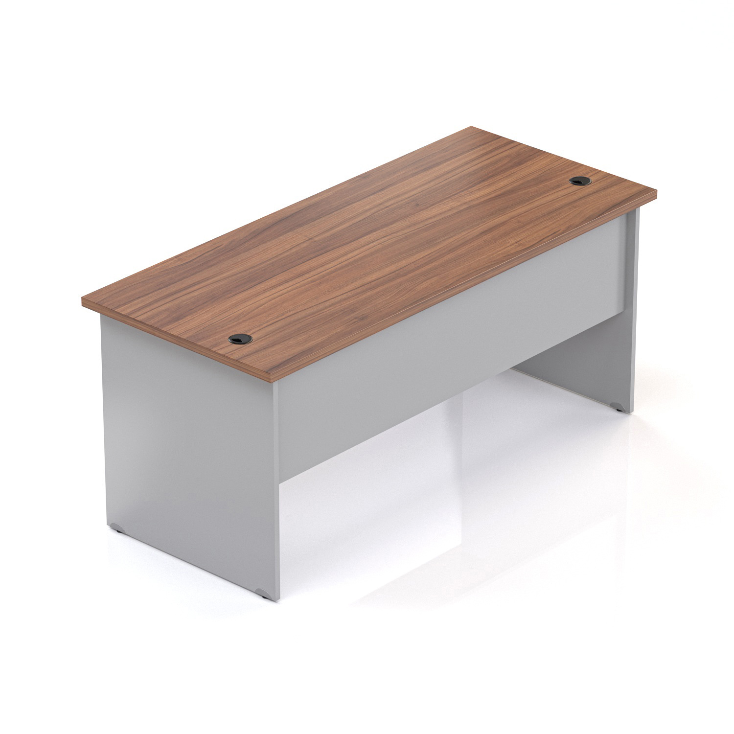 Kancelářský stůl Komfort, dřevěná podnož, 160x70x76 cm - BKA16 19