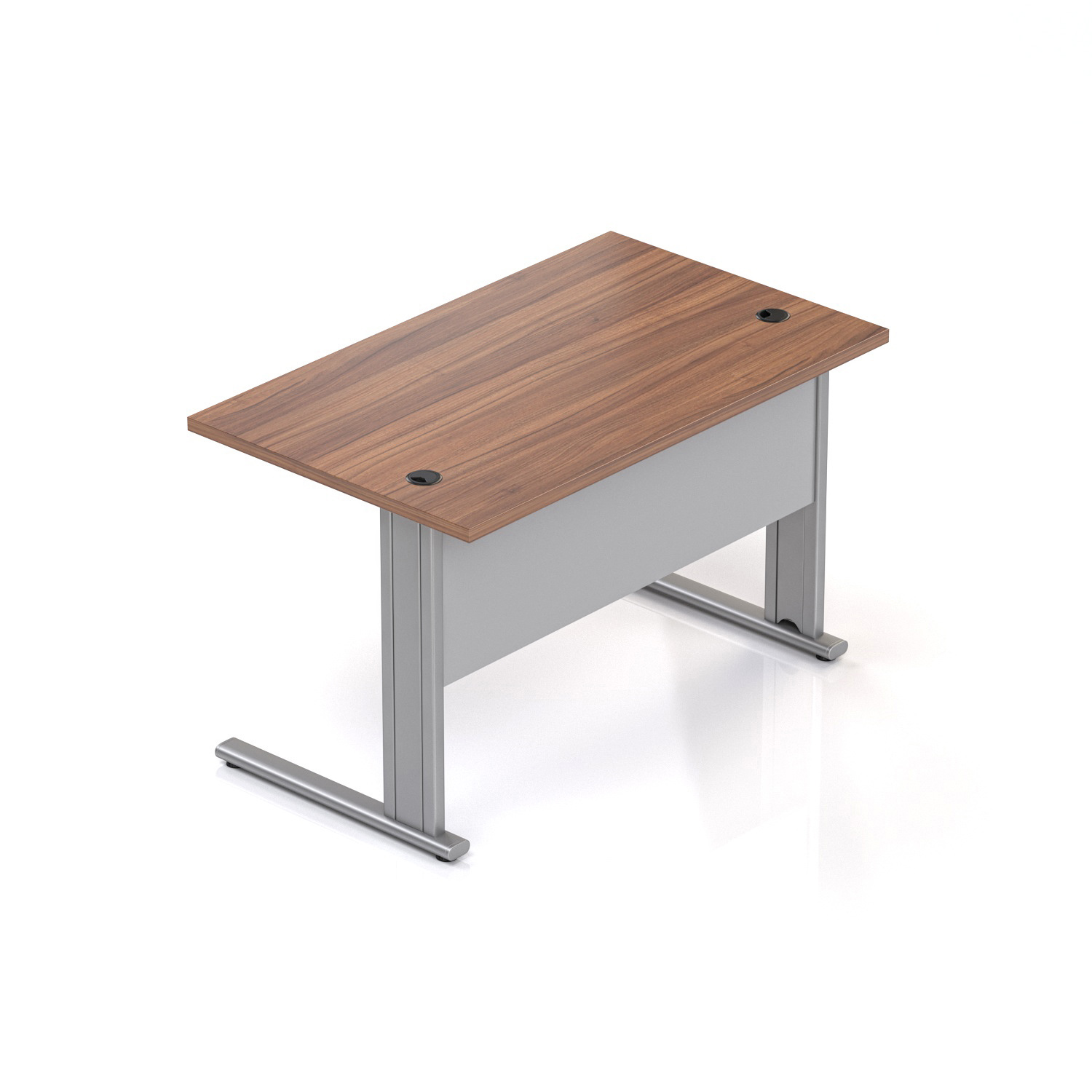Kancelářský stůl Komfort, kovová podnož, 120x70x76 cm - BPR12 19