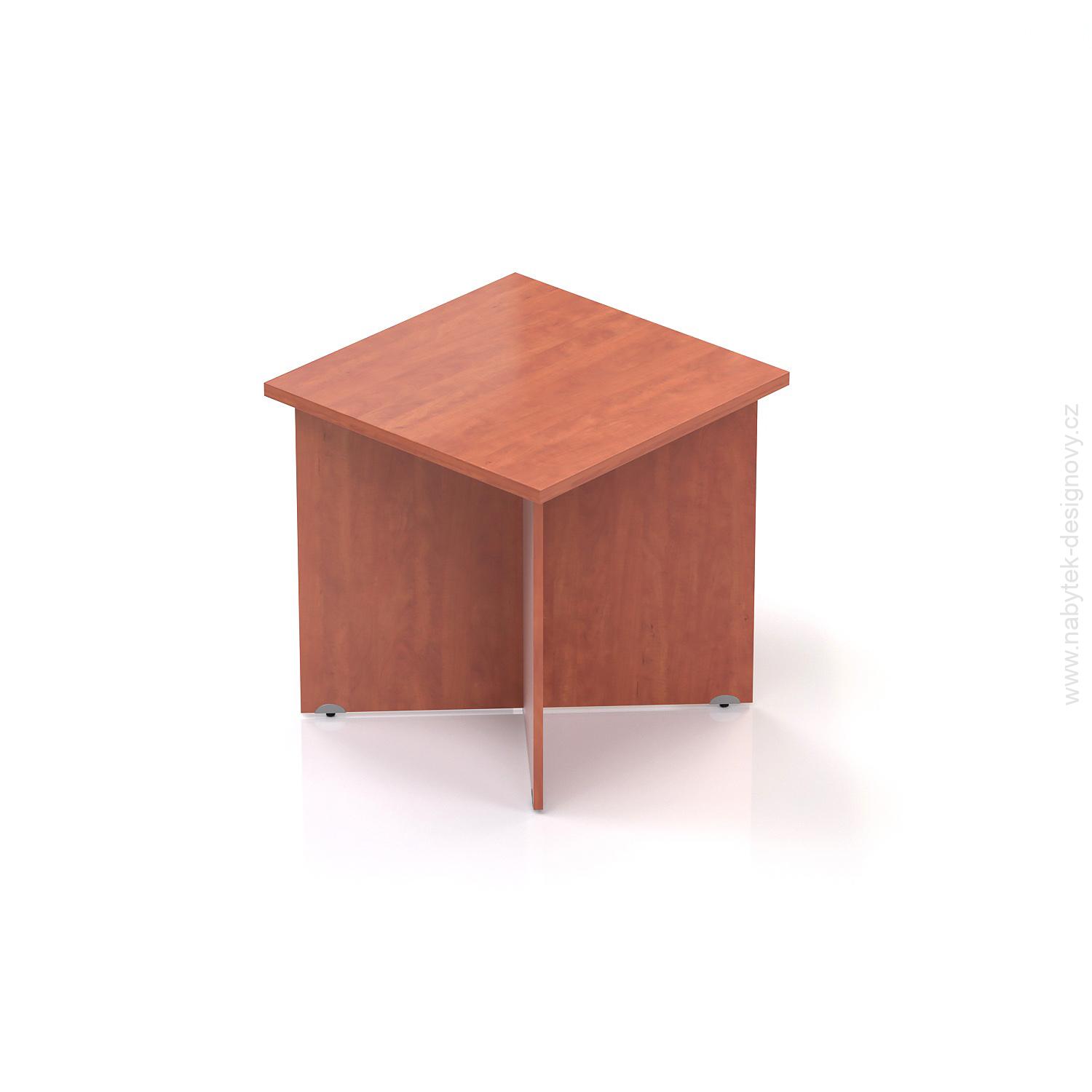 Konferenční stůl Komfort, dřevěná podnož, 70x70x76 cm - SKA34 03