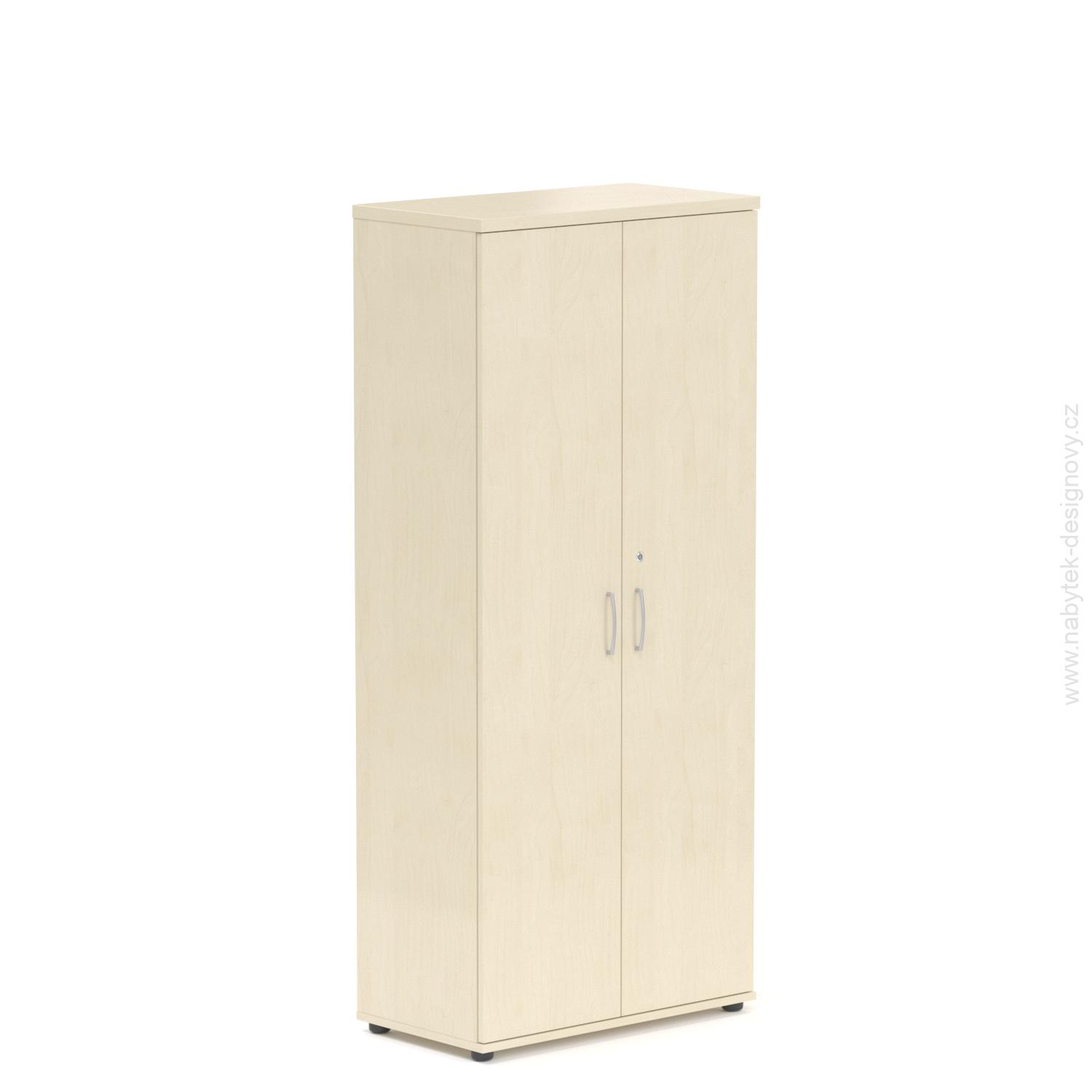 Kancelářská skříň Komfort, 80x38,5x183,5 cm, dveře 5/5  - S585 12
