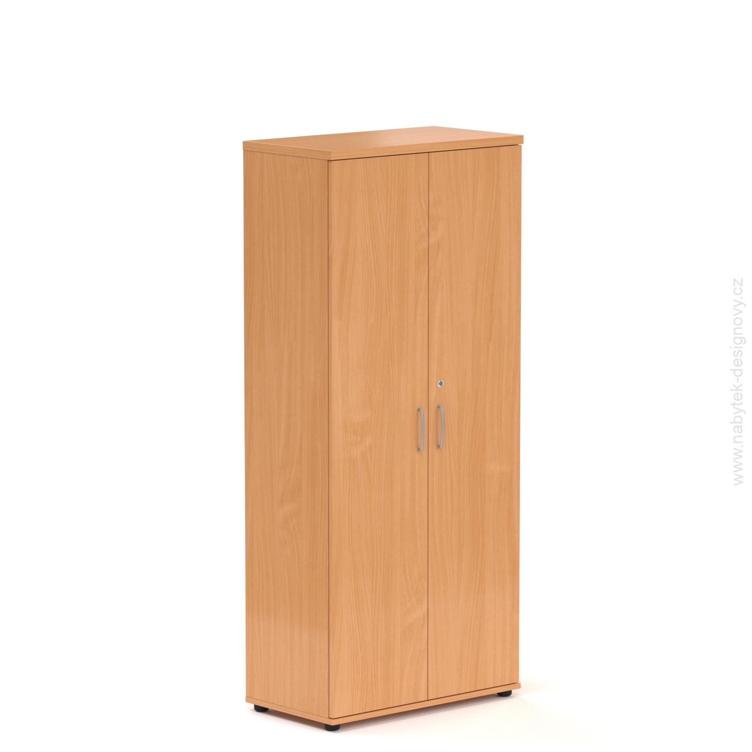 Kancelářská skříň šatní Komfort, 80x38,5x183,5 cm - SU585 11