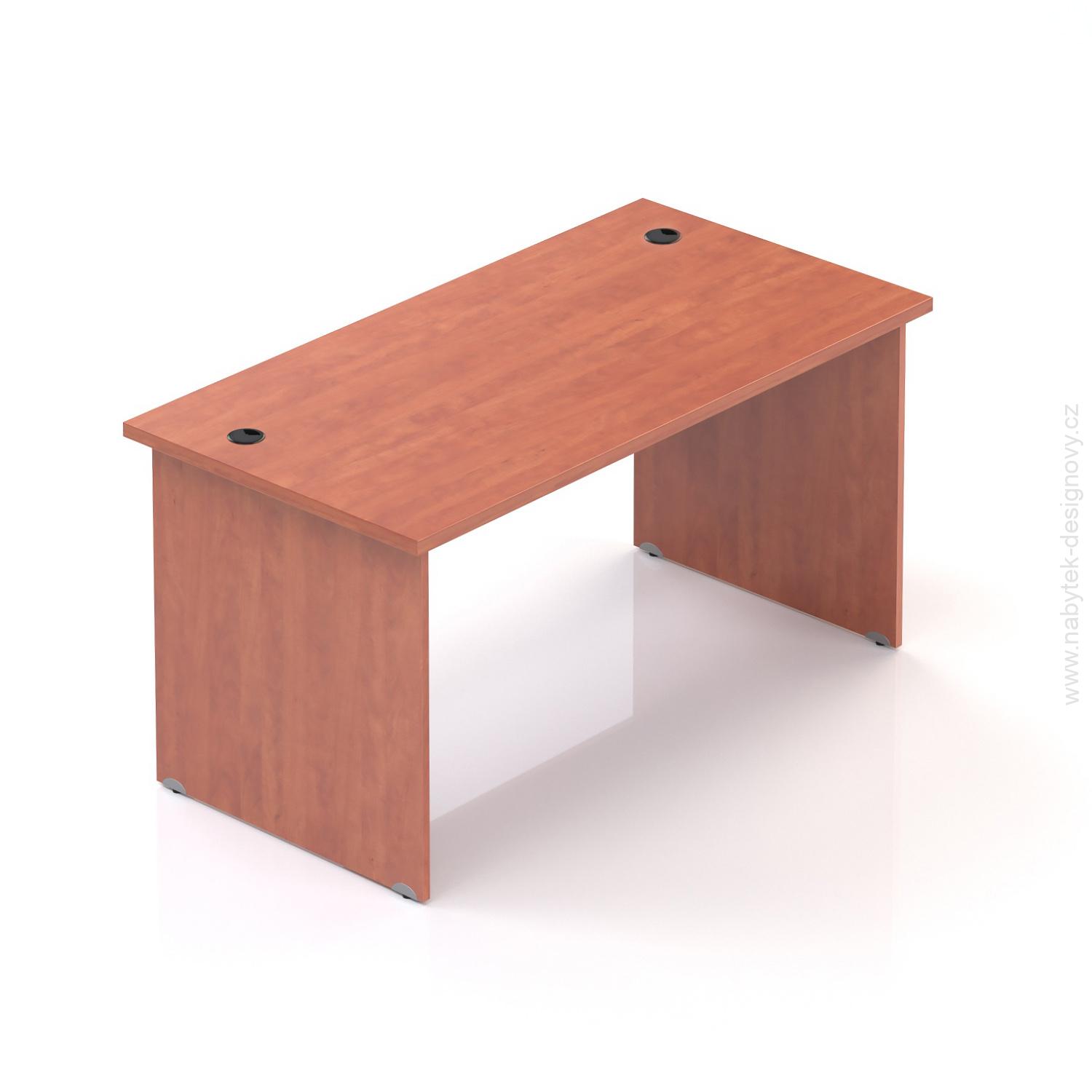 Kancelářský stůl Komfort, dřevěná podnož, 140x70x76cm - BKA14 03
