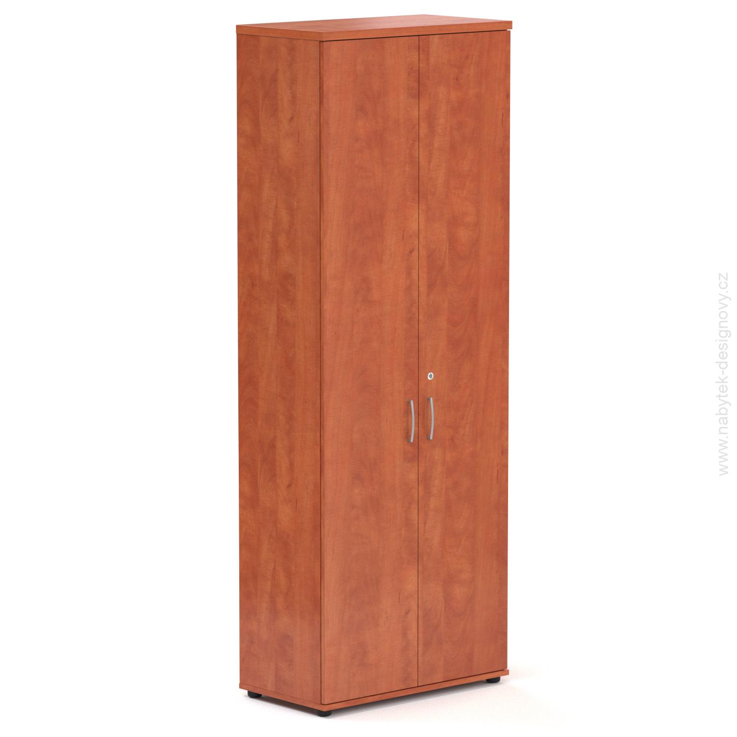 Kancelářská skříň Komfort, 80x38,5x218,5 cm, dveře 5/5  - S686 03