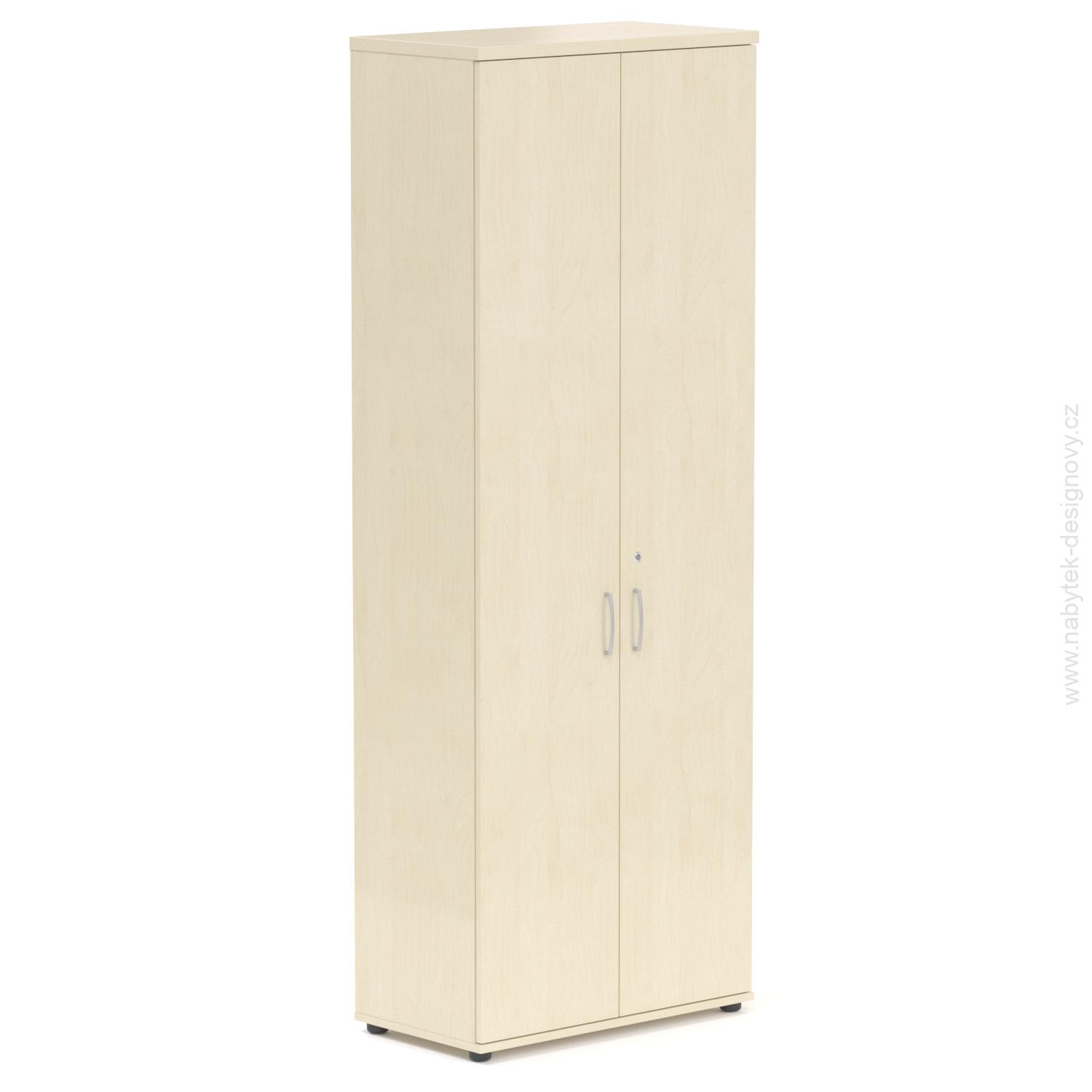 Kancelářská skříň Komfort, 80x38,5x218,5 cm, dveře 5/5  - S686 12