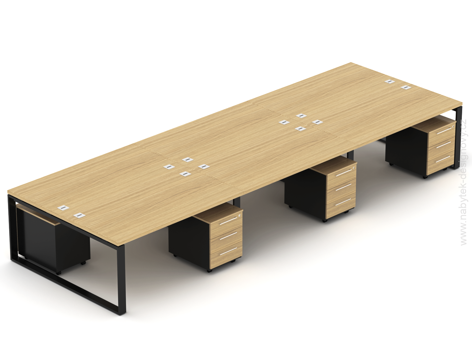 Kancelářská sestava EPIC Z39 O, volitelná délka stolu 360cm