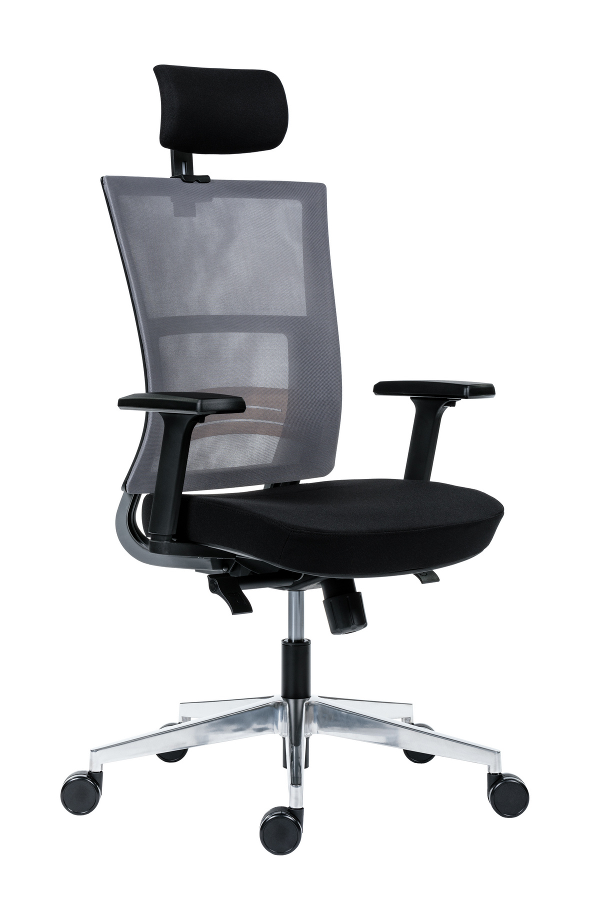 Kancelářská židle NEXT PDH ALU CERNA