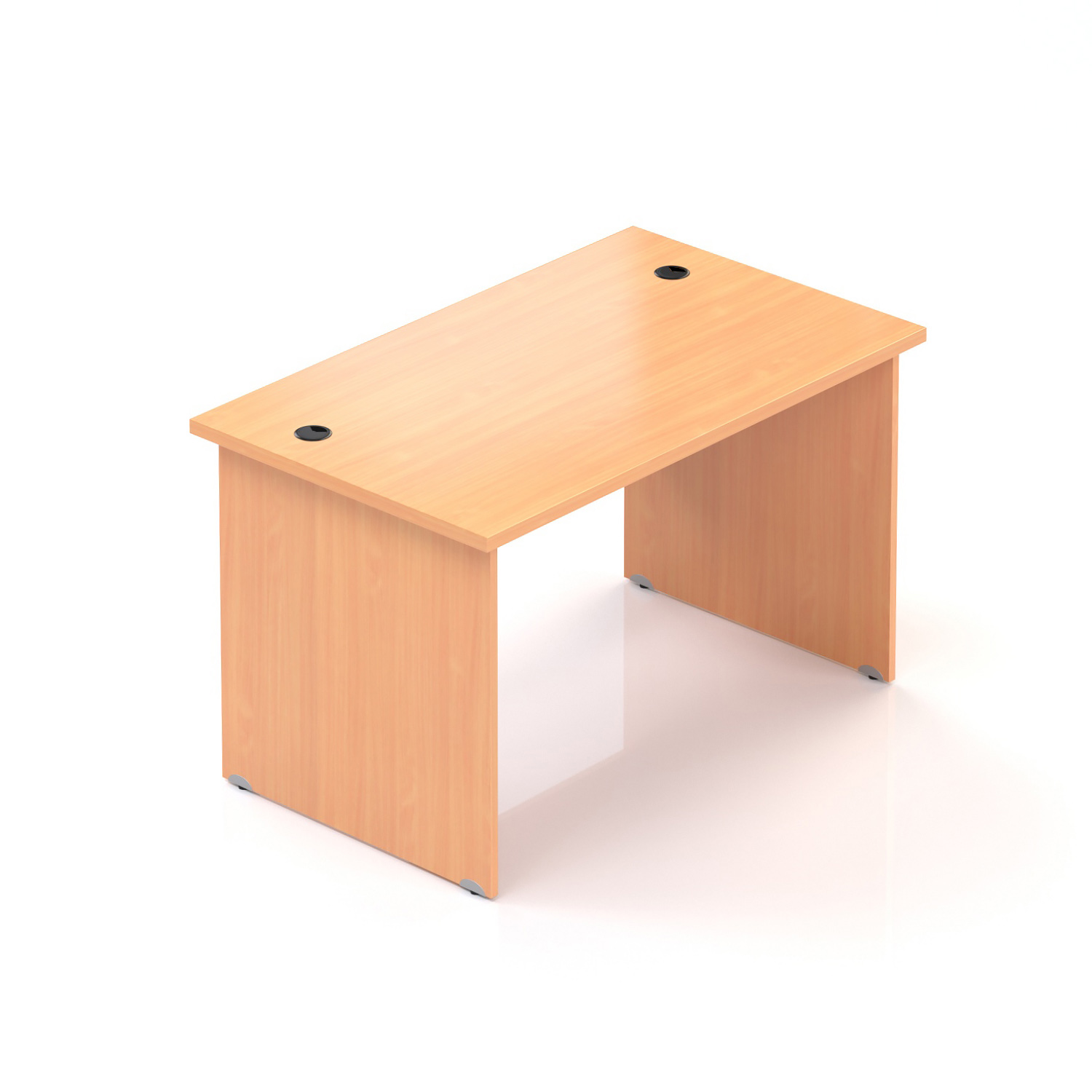 Kancelářský stůl Komfort, dřevěná podnož, 120x70x76 cm - BKA12 11