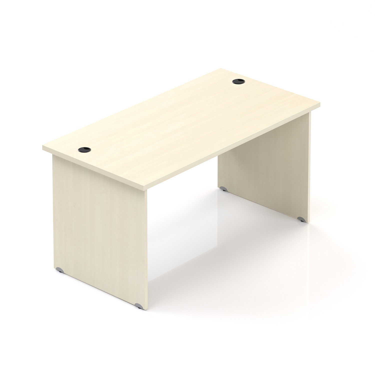 Kancelářský stůl Komfort, dřevěná podnož, 120x70x76 cm - BKA12 12