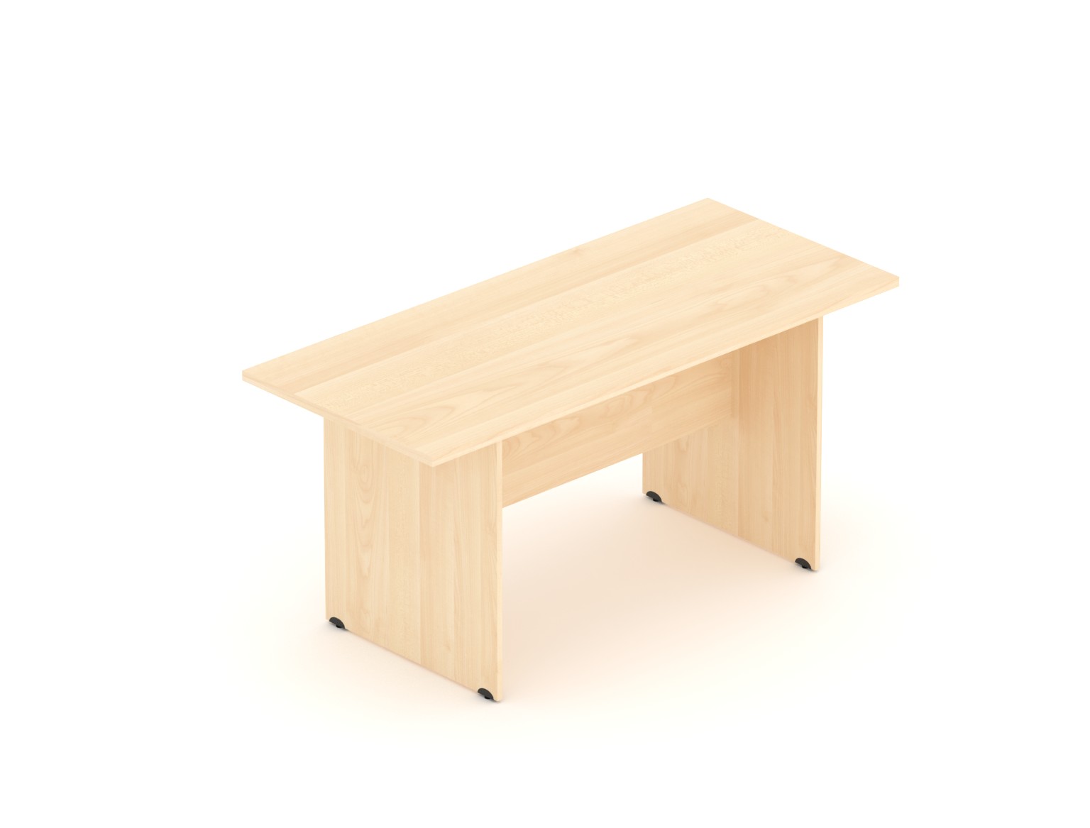 Konferenční stůl Komfort, dřevěná podnož, 140x70x76 cm - SKA24 12