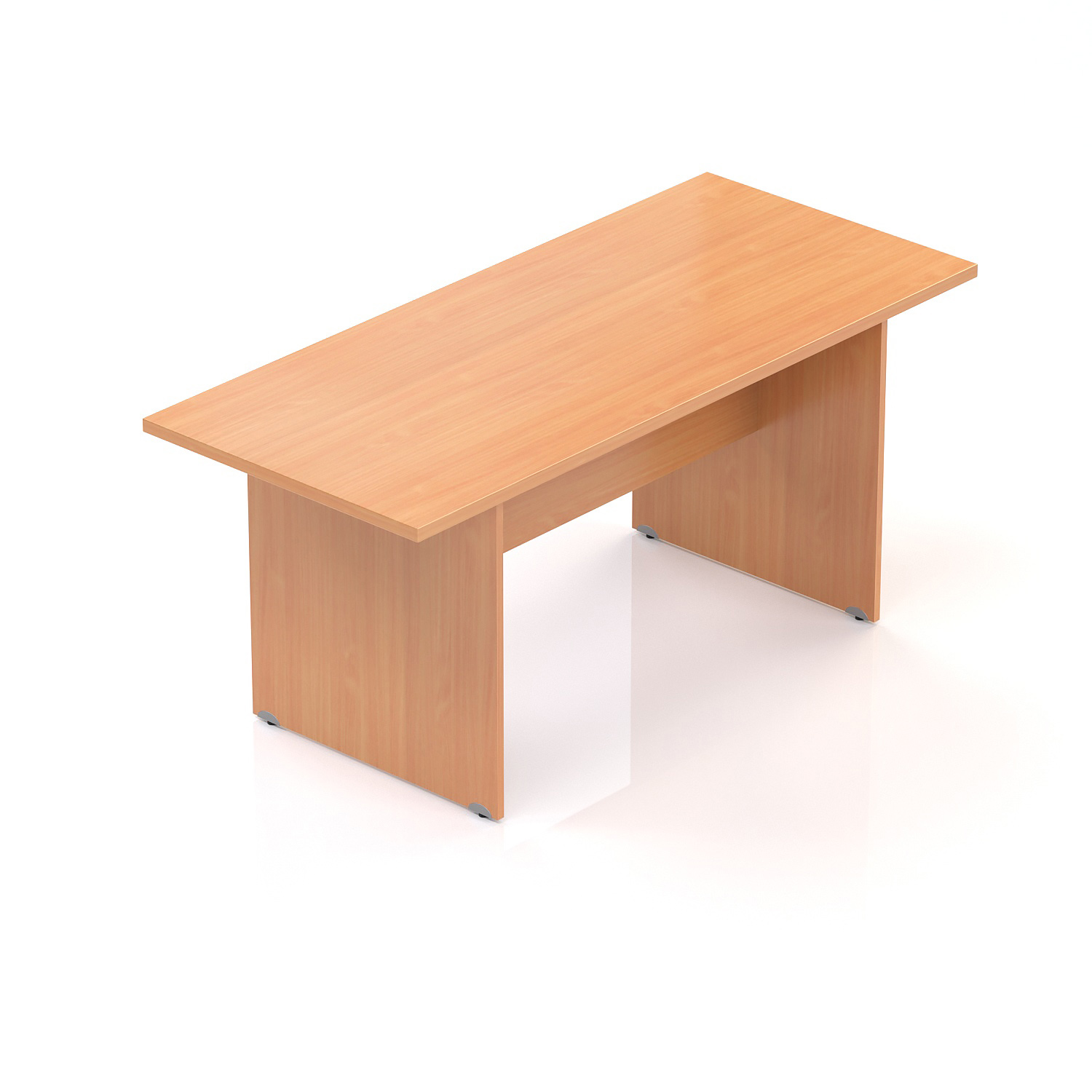 Konferenční stůl Komfort, dřevěná podnož, 160x70x76 cm - SKA26 11