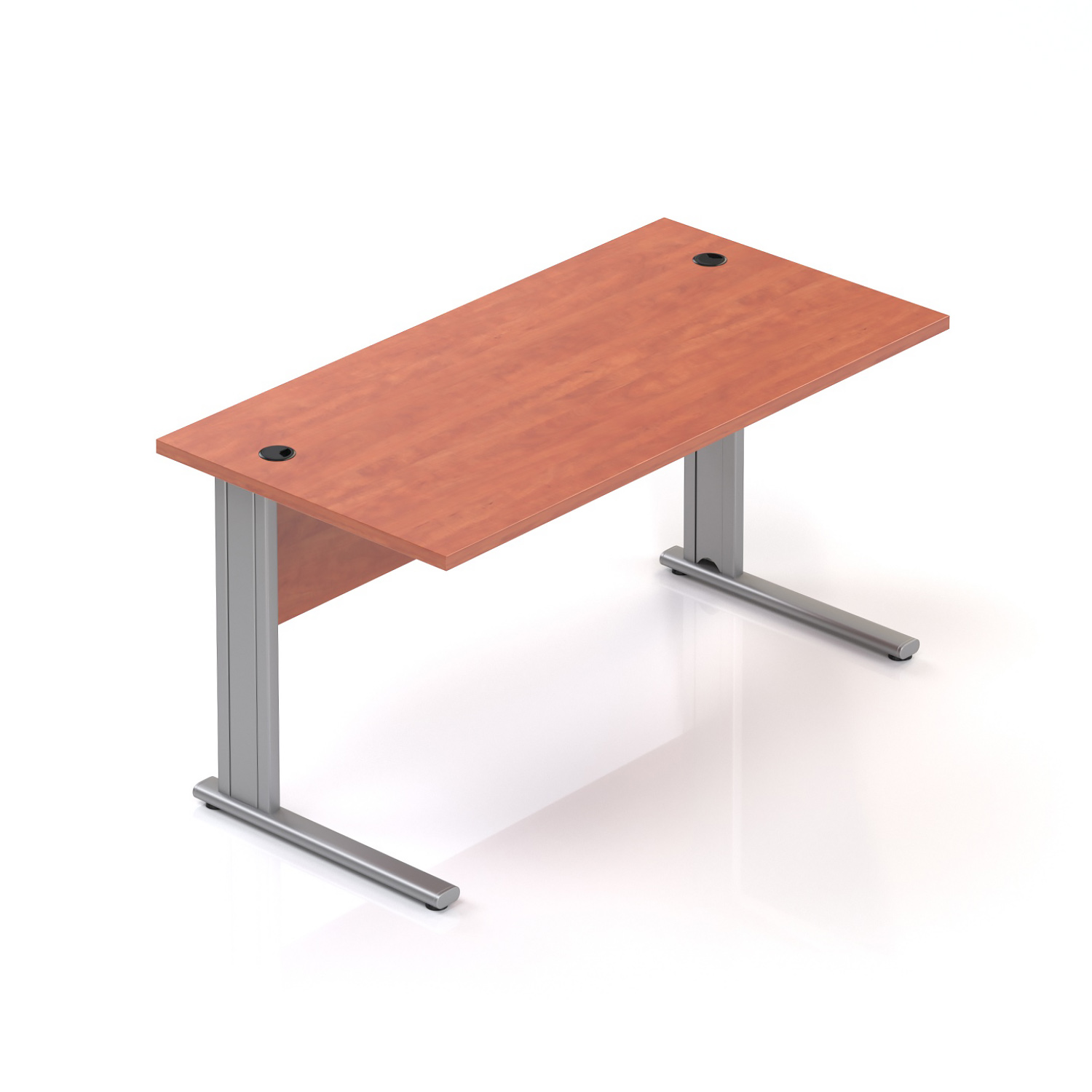 Kancelářský stůl Komfort, kovová podnož, 140x70x76 cm - BPR14 03