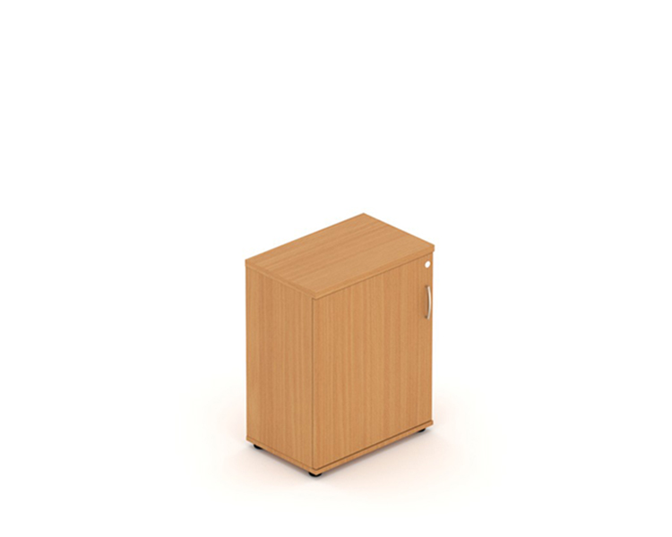Kancelářská skříň nástavbová Komfort, 60x38,5x75 cm, dveře 2/2 - SN262 11