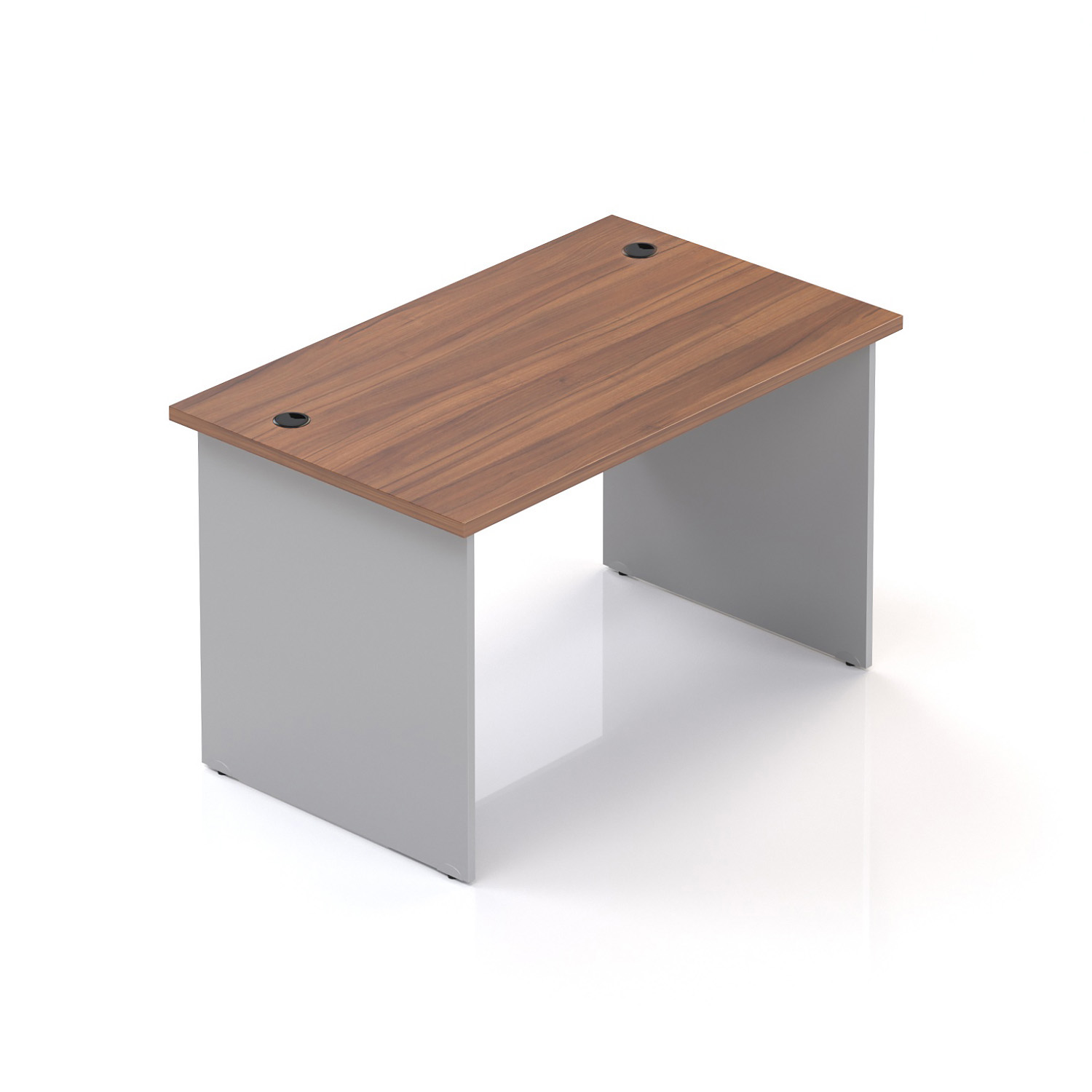 Kancelářský stůl Komfort, dřevěná podnož, 120x70x76 cm - BKA12 19