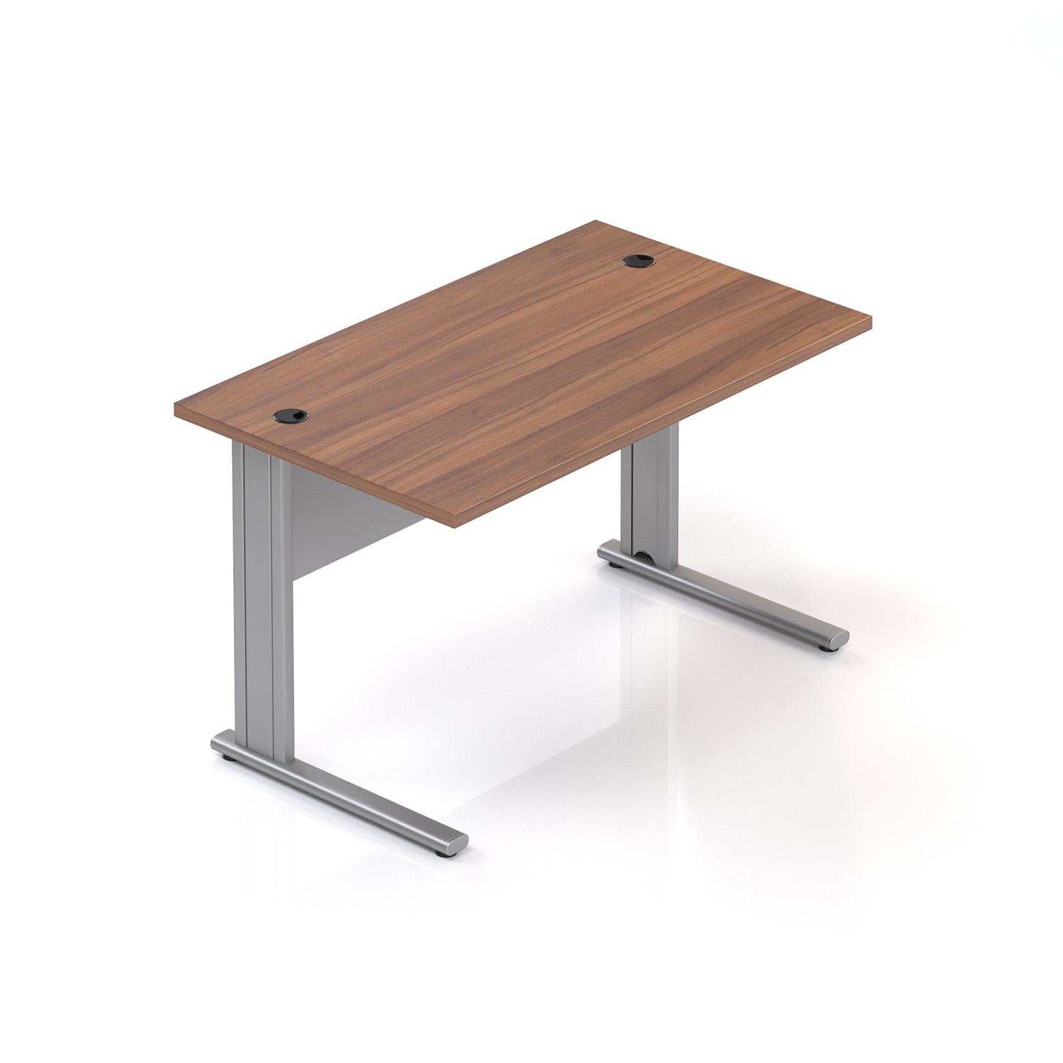Kancelářský stůl Komfort, kovová podnož, 120x70x76 cm - BPR12 19