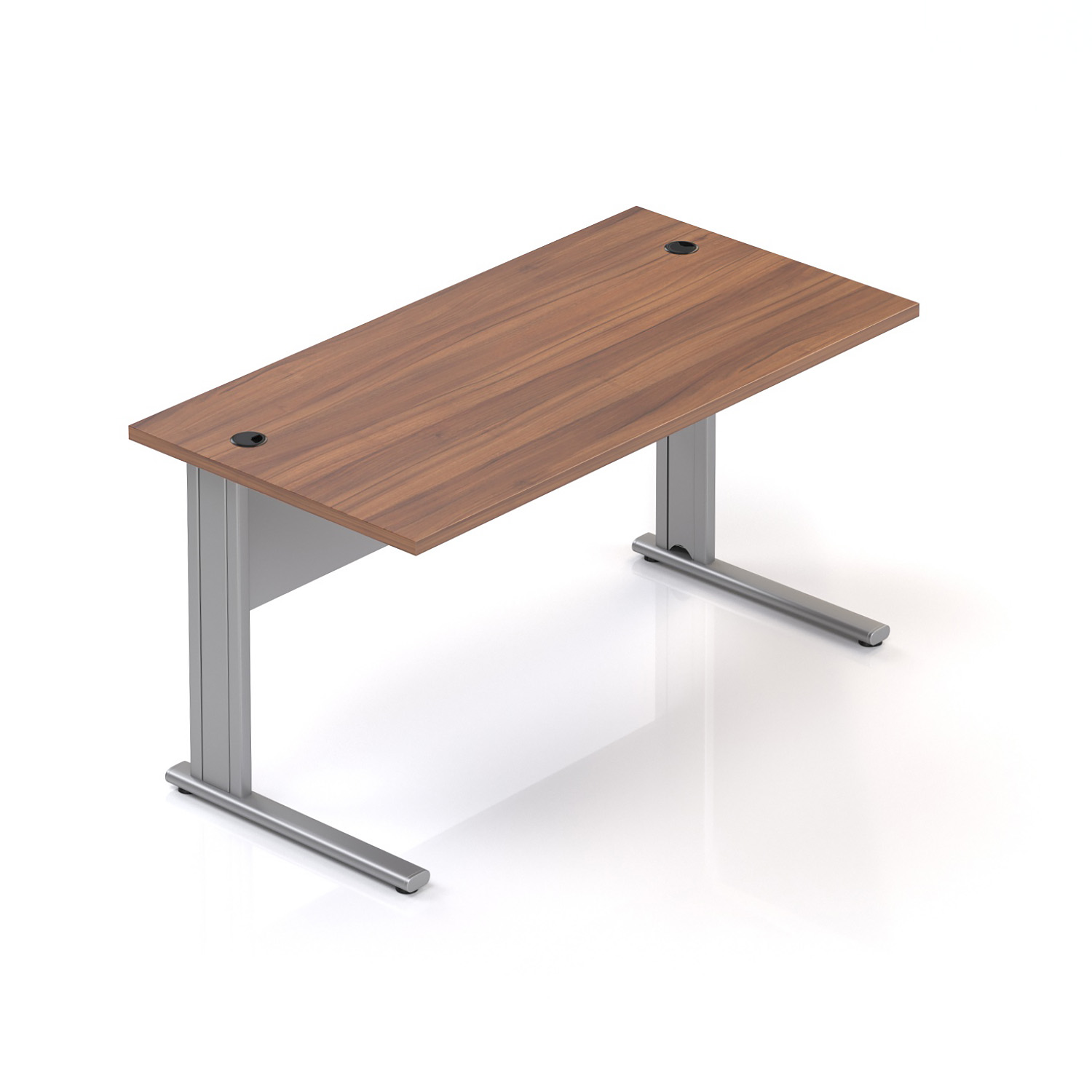 Kancelářský stůl Komfort, kovová podnož, 140x70x76 cm - BPR14 19