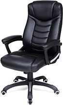 Kancelářská židle KOMFORT LUX, výškově nastavitelná, nosnost 150kg