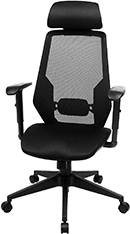 Kancelářská židle OFFICE, pro dlouhodobé sezení, nosnost 150kg