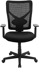 Kancelářská židle CLASIC, s bederní a loketní opěrkou