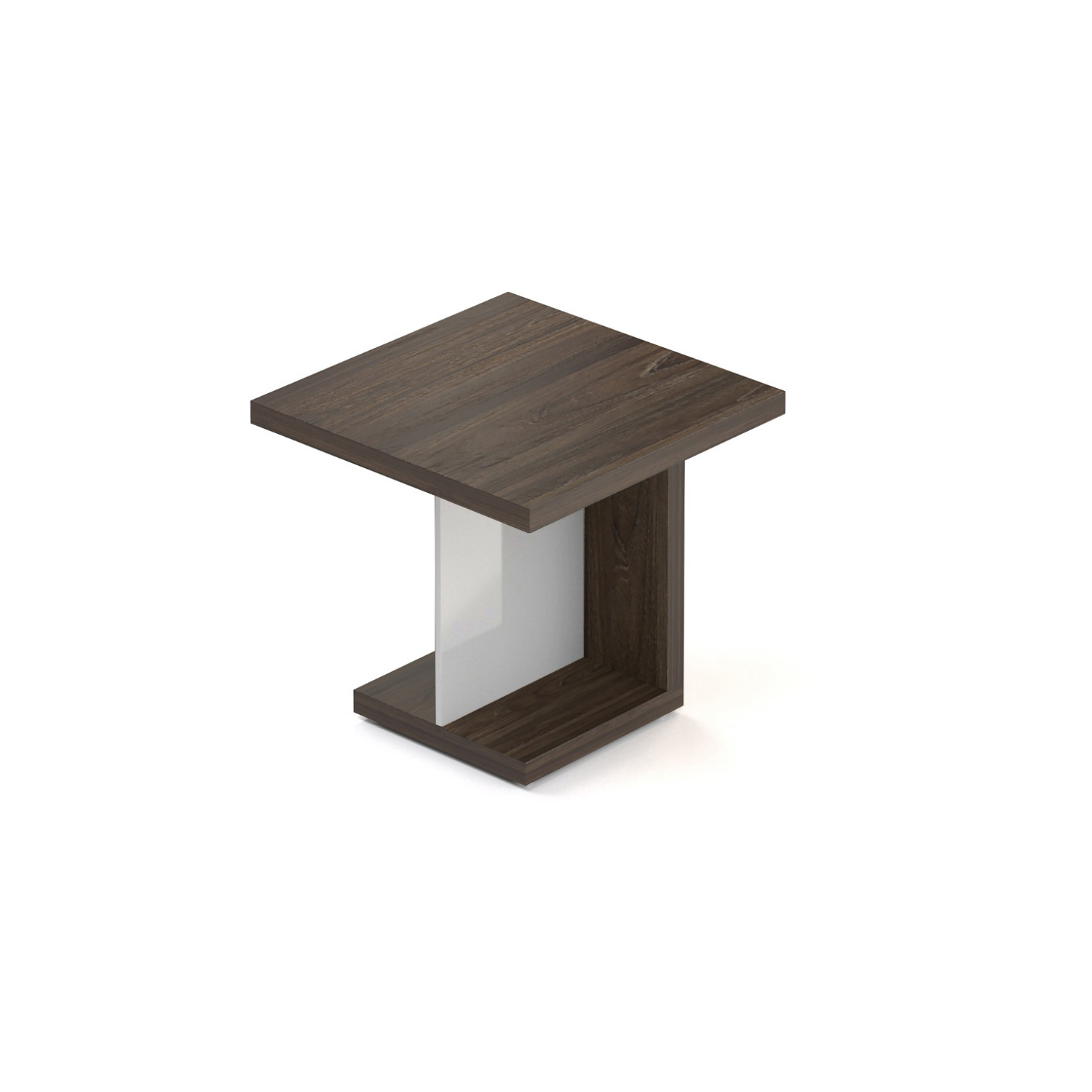 Manažerský konferenční stolek SOLID, čtvercový 80x80cm (Manažerský konferenční stolek SOLID, čtvercový 80x80cm, výška 75cm)