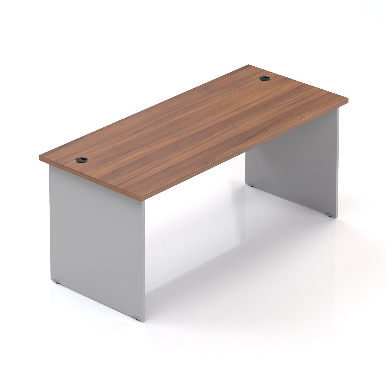 Kancelářský stůl Komfort, dřevěná podnož, 160x70x76 cm BKA16 19