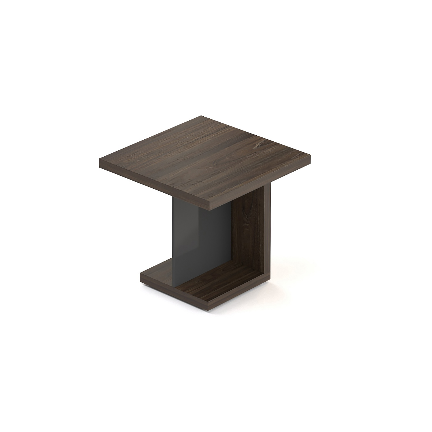 Manažerský konferenční stolek SOLID, čtvercový 80x80cm