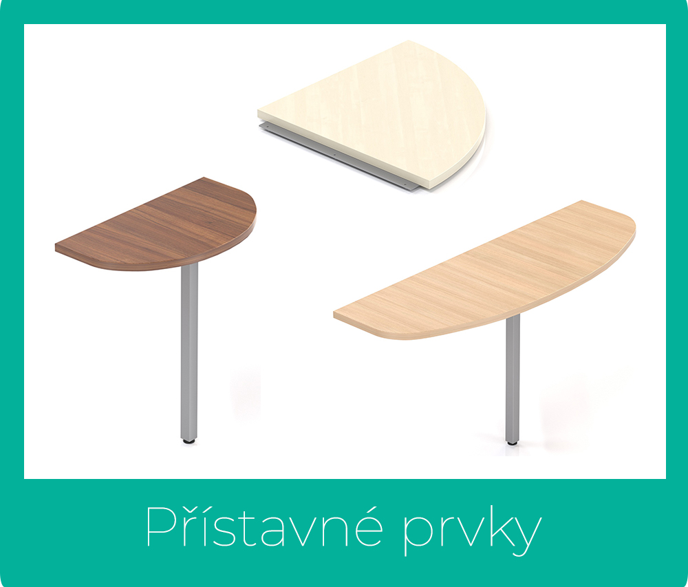 Přístavné prvky - Kancelářský nábytek KOMFORT