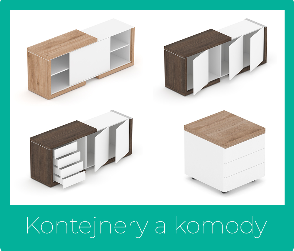 Komody a kontejnery SOLID - Designový NÁBYTEK - www.nabytek-designovy.cz