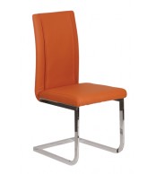 Jídelní židle VENUS, čalouněná, nohy chrom - Z402
