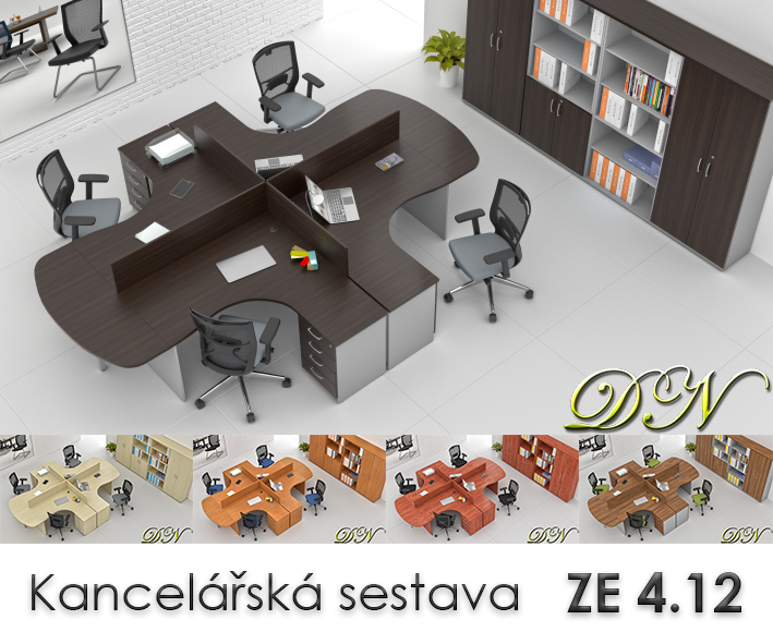 Kancelářská sestava KOMFORT ZE 4.12